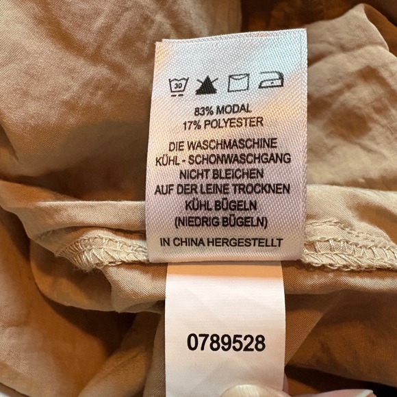 Joie Tan Lightweight Parachute Cargo Pants Womens XS Relaxed Utility Trousers - Picture 9 of 10